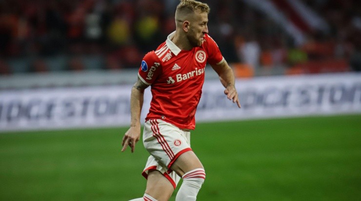 Foto: Maxi Franzoi/AGIF - Pedro Henrique: atacante foi destaque do Inter contra o Colo Colo