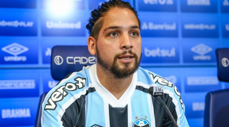 Foto: Lucas Uebel/Grêmio/Divulgação - Benítez: argentino vem decepcionando as expectativas do Tricolor