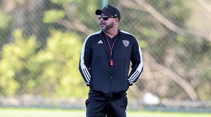 Foto: Bruno Sousa/Atlético/Divulgação - Turco Mohamed: confiante na classificação do Atlético à semifinal