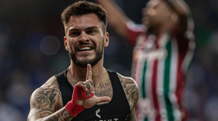 Foto: Marcelo Gonçalves/Fluminense FC/Divulgação - Nathan: marcou o terceiro gol do Flu contra o Cruzeiro