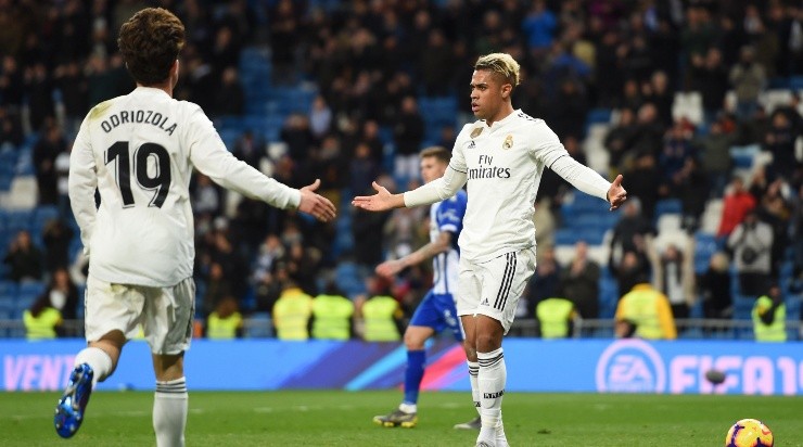 Foto: Denis Doyle/Getty Images/Espanha - Mariano e Odriozola: dupla está fora dos planos do Real Madrid