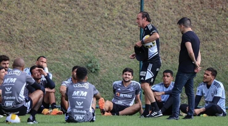 Foto: Pedro Souza / Atlético / Divulgação - Os jogadores se comprometeram em elevar o nível de competitividade do time Foto: Pedro Souza / Atlético / Divulgação - Os jogadores se comprometeram em elevar o nível de competitividade do time