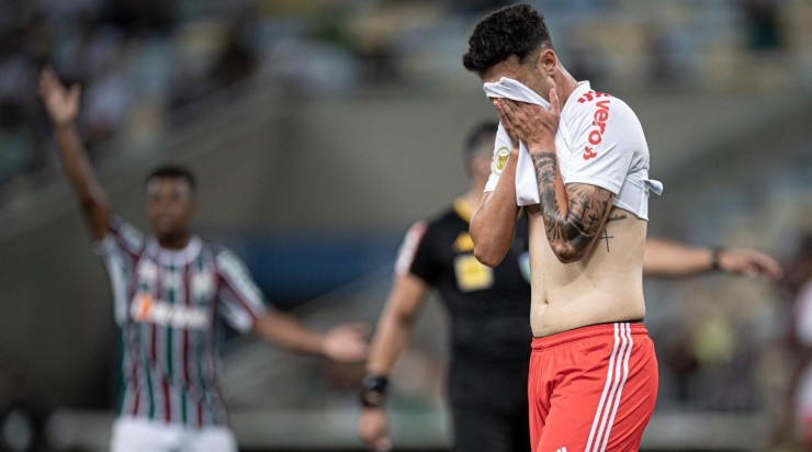 Jorge Rodrigues/AGIF - Matheus Cadorini no Internacional. Jorge Rodrigues/AGIF - Matheus Cadorini no Internacional.