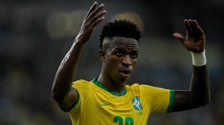  Thiago Ribeiro/AGIF - Vini Jr pela Seleção. 