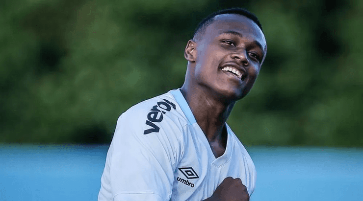 Foto: Divulgação/Grêmio - Nathan Ribeiro: promessa da base do Grêmio entrou em lista da CBF