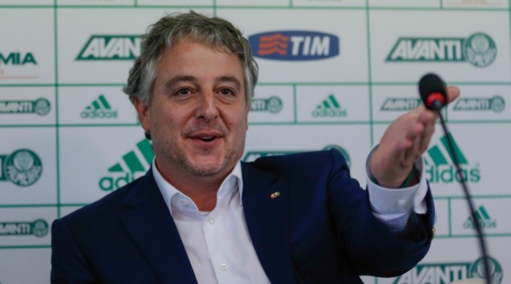 Foto Marcello Zambrana/AGIF - Paulo Nobre é tratado como ídolo por muitos no Palmeiras.