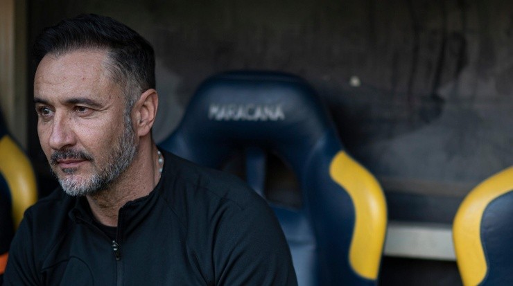 Foto: Jorge Rodrigues/AGIF - Vítor Pereira busca o primeiro título no Brasil.