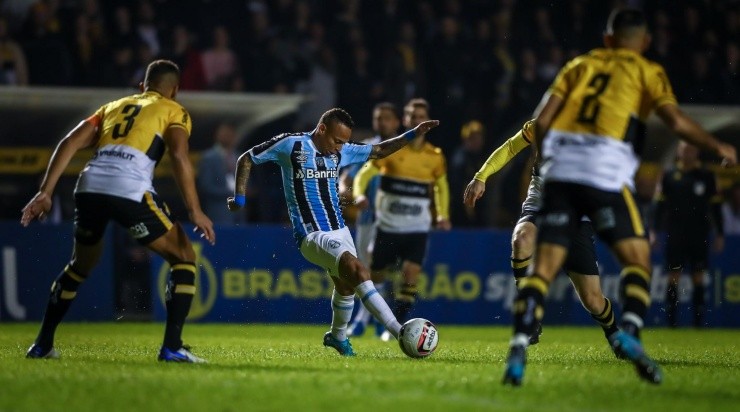 Foto: Lucas Uebel/Grêmio/Divulgação - O jogo contra o Criciúma pode ter sido a despedida de Janderson