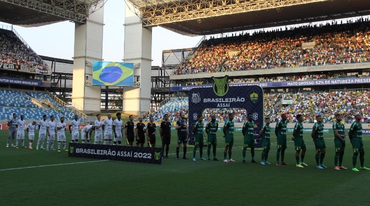Foto: Gil Gomes/AGIF - Cuiabá ficou no 0 a 0 com o Santos na rodada passada.