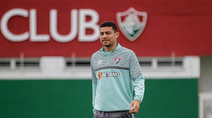 André não jogará a 2ª partida da semifinal contra o Corinthians. Foto: Lucas Merçom Fluminense