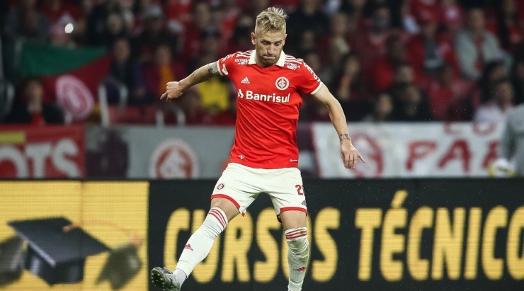 Foto: Pedro H. Tesch/AGIF - Pedro Henrique: atacante do Inter foi elogiado pelo diretor do São Paulo