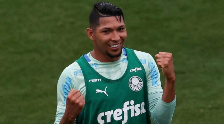 Foto: Cesar Greco/Palmeiras/Divulgação - Rony: atacante entrou na mira do Mundo Árabe