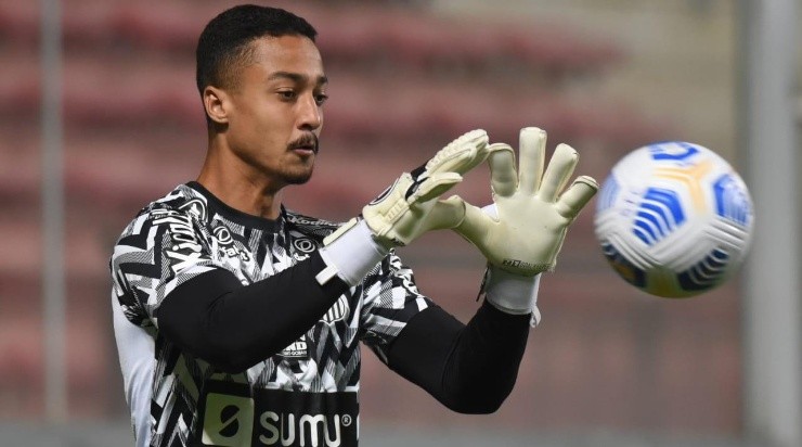 Foto: Ivan Storti/Santos FC/Divulgação - Mazotti: goleiro está sendo valorizado pelo Santos