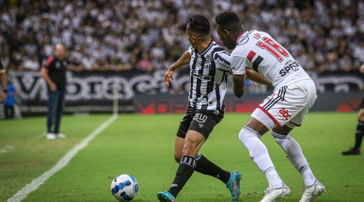 Lucas Emanuel/AGIF - São Paulo x Ceará. 