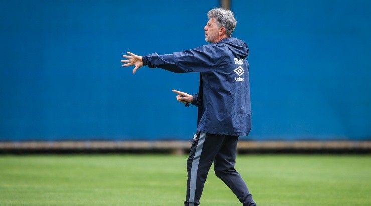 Foto: Lucas Uebel/Grêmio/Divulgação - Renato Portaluppi: técnico está em sua 4ª passagem como técnico do Grêmio Foto: Lucas Uebel/Grêmio/Divulgação - Renato Portaluppi: técnico está em sua 4ª passagem como técnico do Grêmio