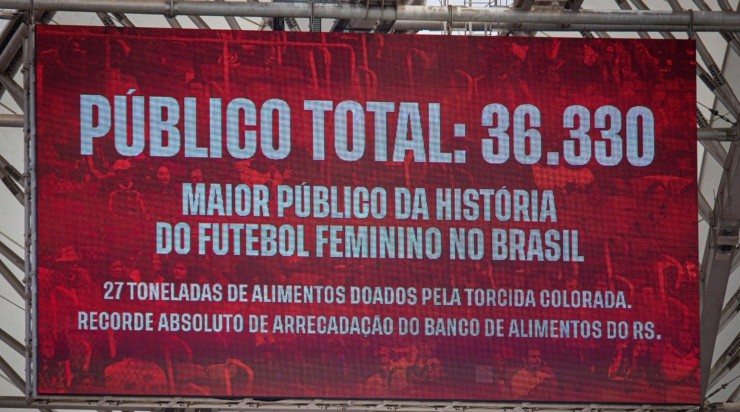 Foto:  Maxi Franzoi/AGIF - Final do Brasileirão A-1 registrou recorde de público.