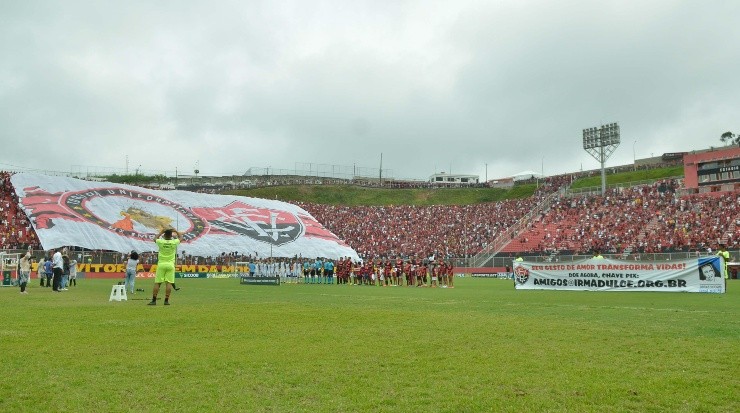 Foto: Jhony Pinho/AGIF - Barradão esteve em festa no último jogo. Foto: Jhony Pinho/AGIF - Barradão esteve em festa no último jogo.