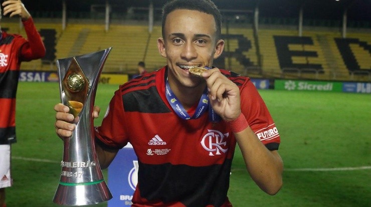 Foto: Gilvan de Souza/Flamengo - Matheus representou o Flamengo na lista.