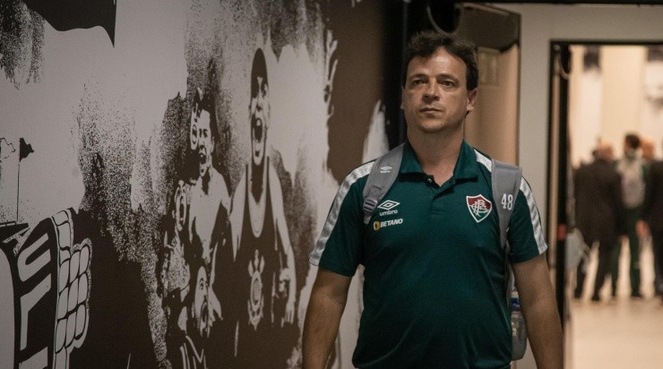 Fernando Diniz não deve escalar Nathan para o duelo contra o Atlético Mineiro. Foto: Marcelo Gonçalves/ Fluminense