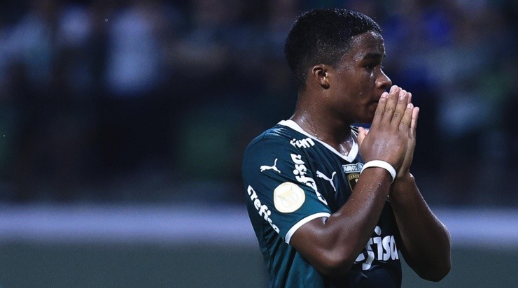 Foto: Ettore Chiereguini/AGIF - Endrick estreou na equipe principal. Foto: Ettore Chiereguini/AGIF - Endrick estreou na equipe principal.