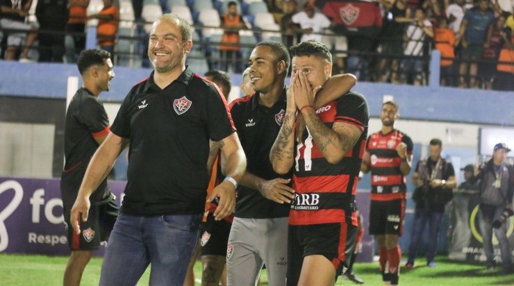 Foto: Fernando Torres/AGIF - Momento do acesso contra o Paysandu.