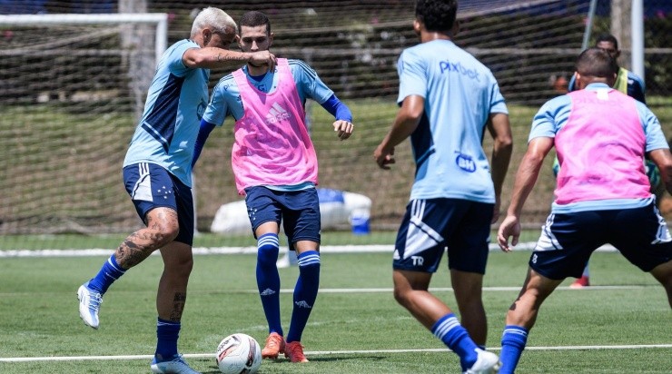 Foto: Gustavo Aleixo/Cruzeiro/Divulgação - O Cabuloso se prepara visando as últimas rodadas Foto: Gustavo Aleixo/Cruzeiro/Divulgação - O Cabuloso se prepara visando as últimas rodadas