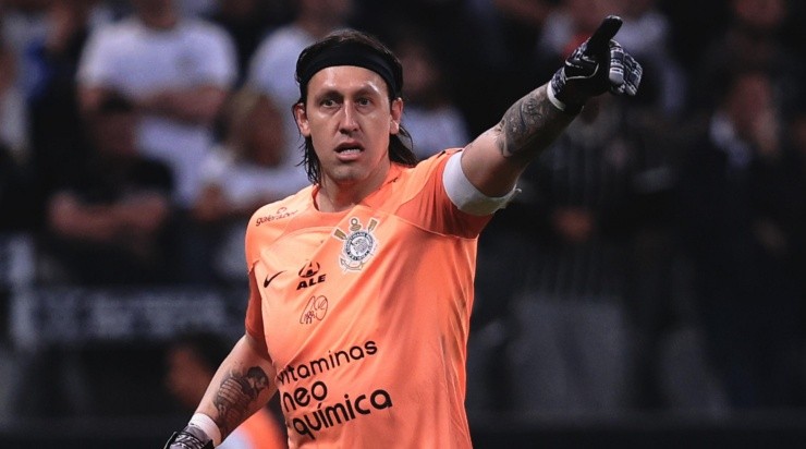 Ettore Chiereguini/AGIF - Cássio no Corinthians.