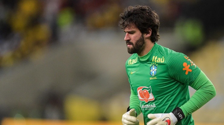 Foto: Thiago Ribeiro/AGIF - Alisson é o titular da Seleção Brasileira. Foto: Thiago Ribeiro/AGIF - Alisson é o titular da Seleção Brasileira.