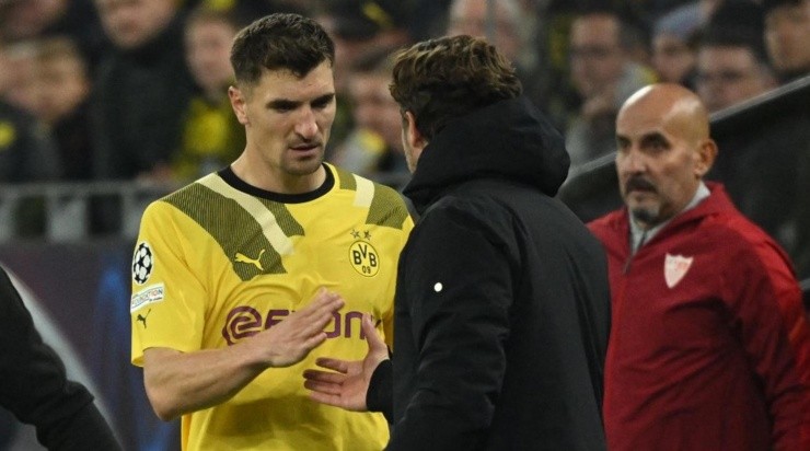 Foto: Ina Fassbender / AFP - Meunier em ação na Champions League.