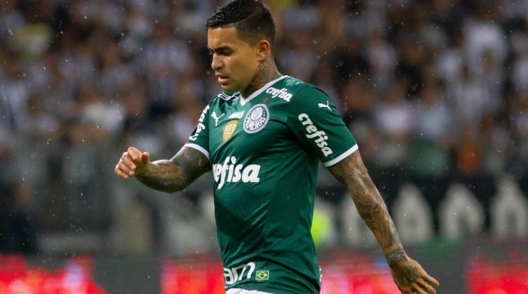 Fernando Moreno/AGIF - Dudu no Palmeiras. 