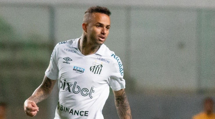 Foto: Fernando Moreno/AGIF - Futuro de Luan no Santos é incerto
