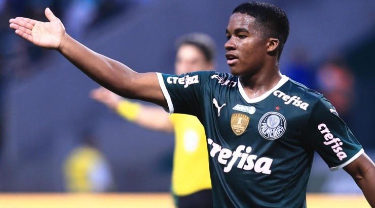 Foto: Ettore Chiereguini/AGIF - PSG tentou tirar Endrick do Palmeiras