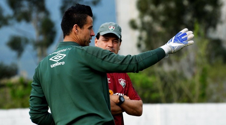 Foto: Mailson Santana/Fluminense FC/Divulgação - O treinador saiu em defesa do goleiro