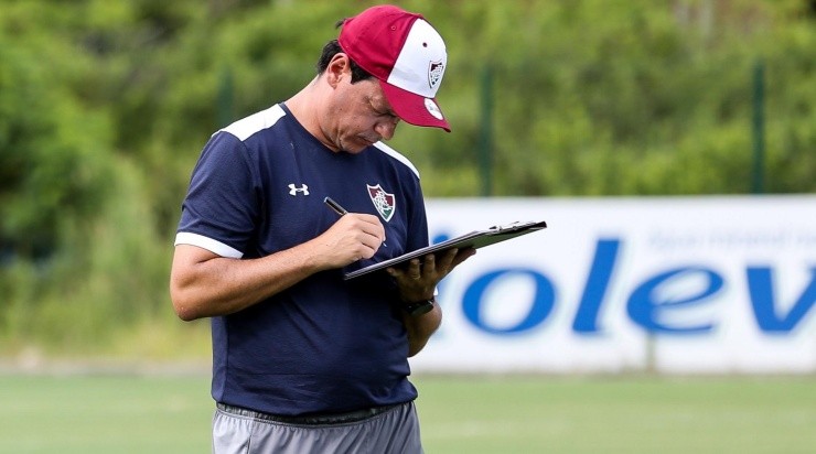 Foto: Lucas Merçon/Fluminense/Divulgação - Diniz: diretoria quer renovar contrato do técnico