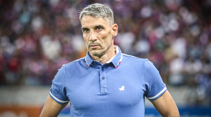 Foto: Lucas Emanuel/AGIF - Vojvoda: argentino está valorizado pelo trabalho no Fortaleza Foto: Lucas Emanuel/AGIF - Vojvoda: argentino está valorizado pelo trabalho no Fortaleza