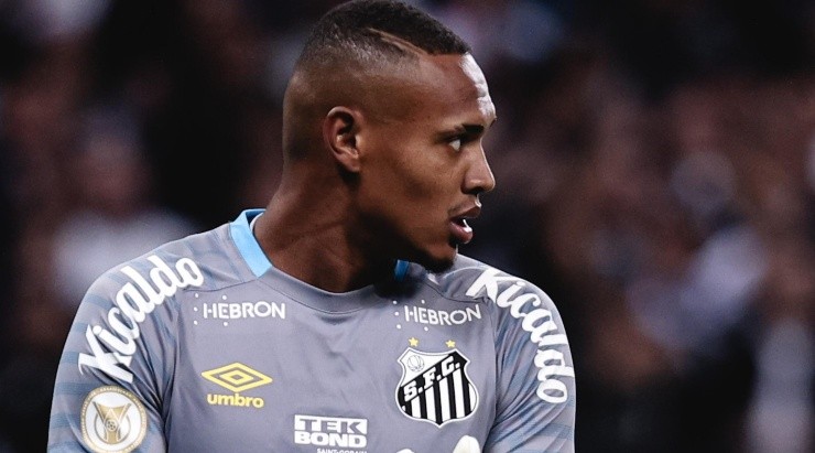 Ettore Chiereguini/AGIF - John, goleiro reserva do Santos. 