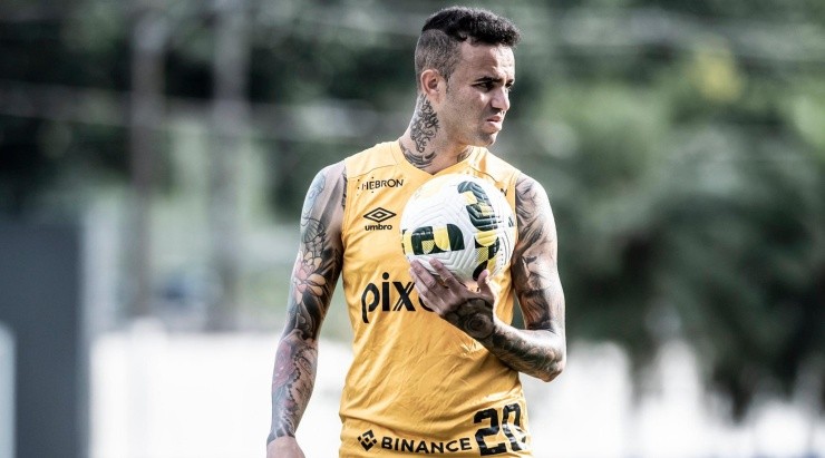 Luan não permanecerá no Santos em 2023. Foto: Ivan Storti/ Santos FC