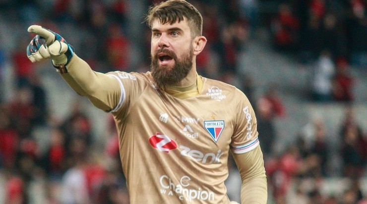  Foto: Gabriel Machado/AGIF  - Fernando Miguel continua no Fortaleza em 2023