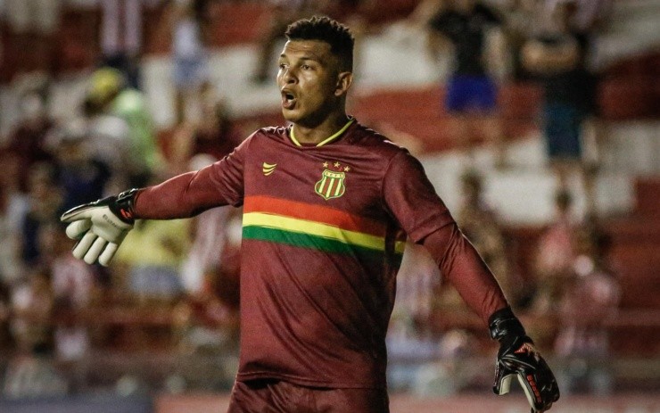 Paulo Paiva/AGIF – Luiz Daniel, goleiro do Sampaio Corrêa