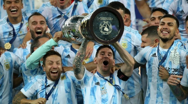 Photo by Alexandre Schneider/Getty Images - Seleção da Argentina chega confiante depois da conquistas recentes.