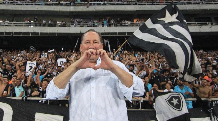 Foto: Vitor Silva/Botafogo/Divulgação - O americano deixou recado para os torcedores do Clube