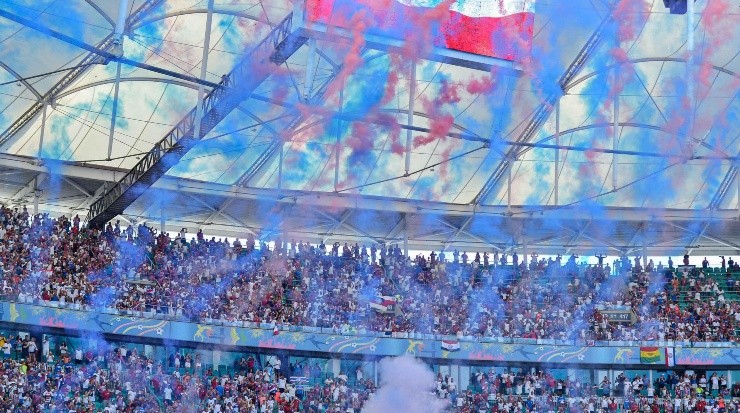 Foto: Jhony Pinho/AGIF - Torcida do Bahia fez festa durante a campanha na Série B