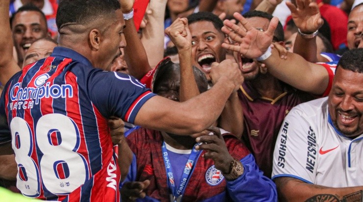 Foto: Renan Oliveira/AGIF - Davó marcou gols importantes pelo Bahia.