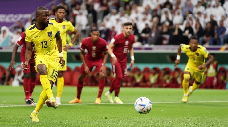 (Photo by Lars Baron/Getty Images) - Enner Valencia fez o primeiro gol da Copa do Mundo no Catar.