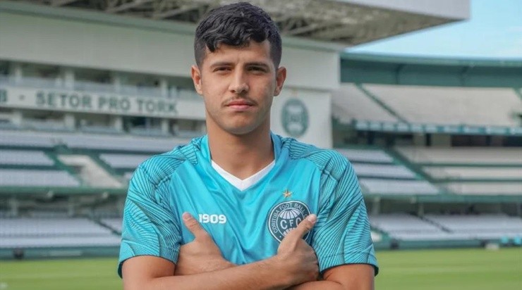 Foto: Felipe Dalke/Coritiba/Divulgação - Maicky: jovem deve ganhar chances no Coxa em 2023