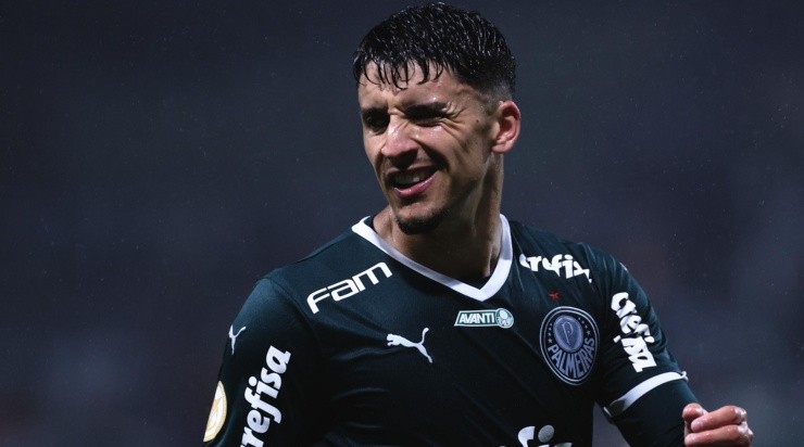 Ettore Chiereguini/AGIF - Piquerez pelo Palmeiras. 