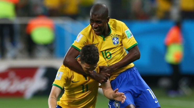 Foto: Kevin C. Cox/Getty Images - Oscar e Ramires fizeram parte da Seleção que levou o famoso 7 a 1 da Alemanha.