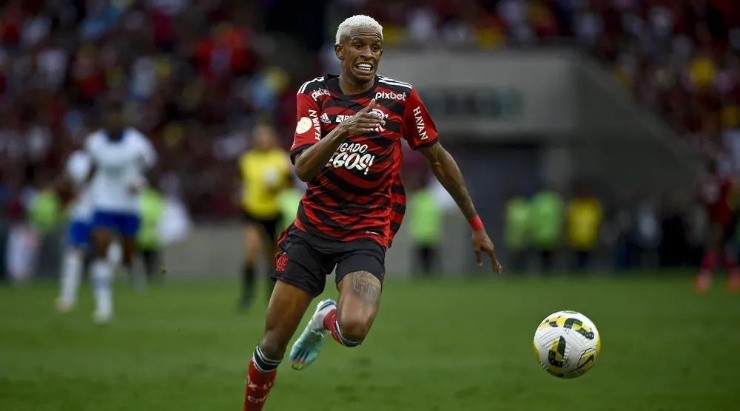 Foto: Marcelo Cortes/Flamengo - André espera mais chances em 2023. Foto: Marcelo Cortes/Flamengo - André espera mais chances em 2023.