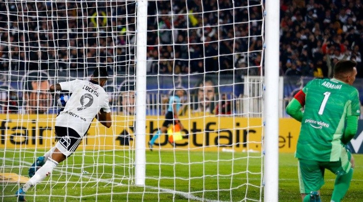 Martín Lucero está na mira do Santos para a temporada 2023. Foto:Marcelo Hernandez/Getty Images