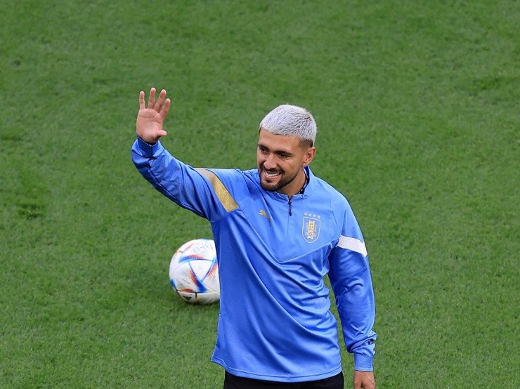 Getty Images/Buda Mendes – Arrascaeta entra no final de Portugal x Uruguai